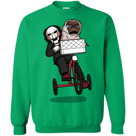 Sweatshirts Irish Green / Small The Extra Terrifying Crewneck Sweatshirt