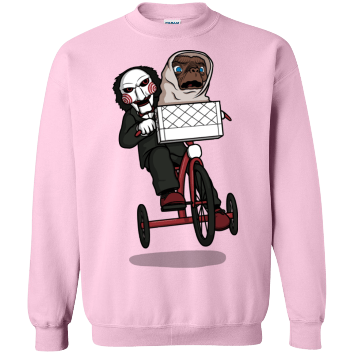 Sweatshirts Light Pink / Small The Extra Terrifying Crewneck Sweatshirt