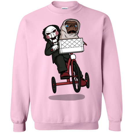 Sweatshirts Light Pink / Small The Extra Terrifying Crewneck Sweatshirt