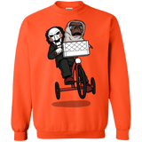 Sweatshirts Orange / Small The Extra Terrifying Crewneck Sweatshirt