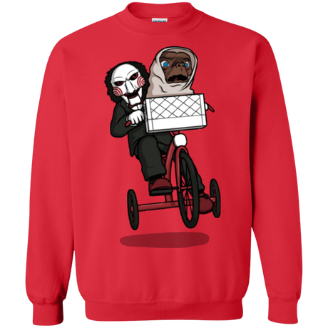 Sweatshirts Red / Small The Extra Terrifying Crewneck Sweatshirt
