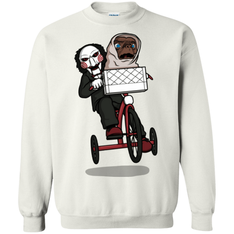 Sweatshirts White / Small The Extra Terrifying Crewneck Sweatshirt