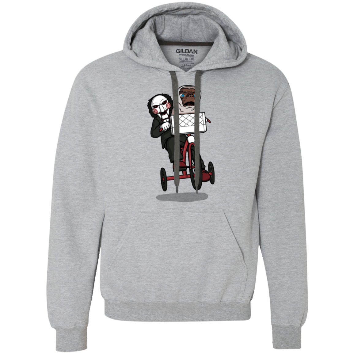 Sweatshirts Sport Grey / Small The Extra Terrifying Premium Fleece Hoodie