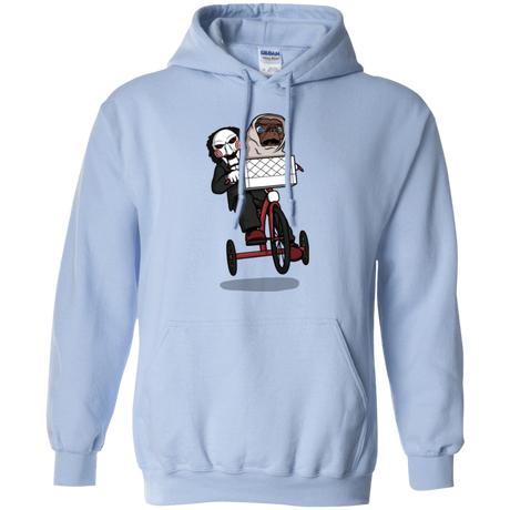 Sweatshirts Light Blue / Small The Extra Terrifying Pullover Hoodie
