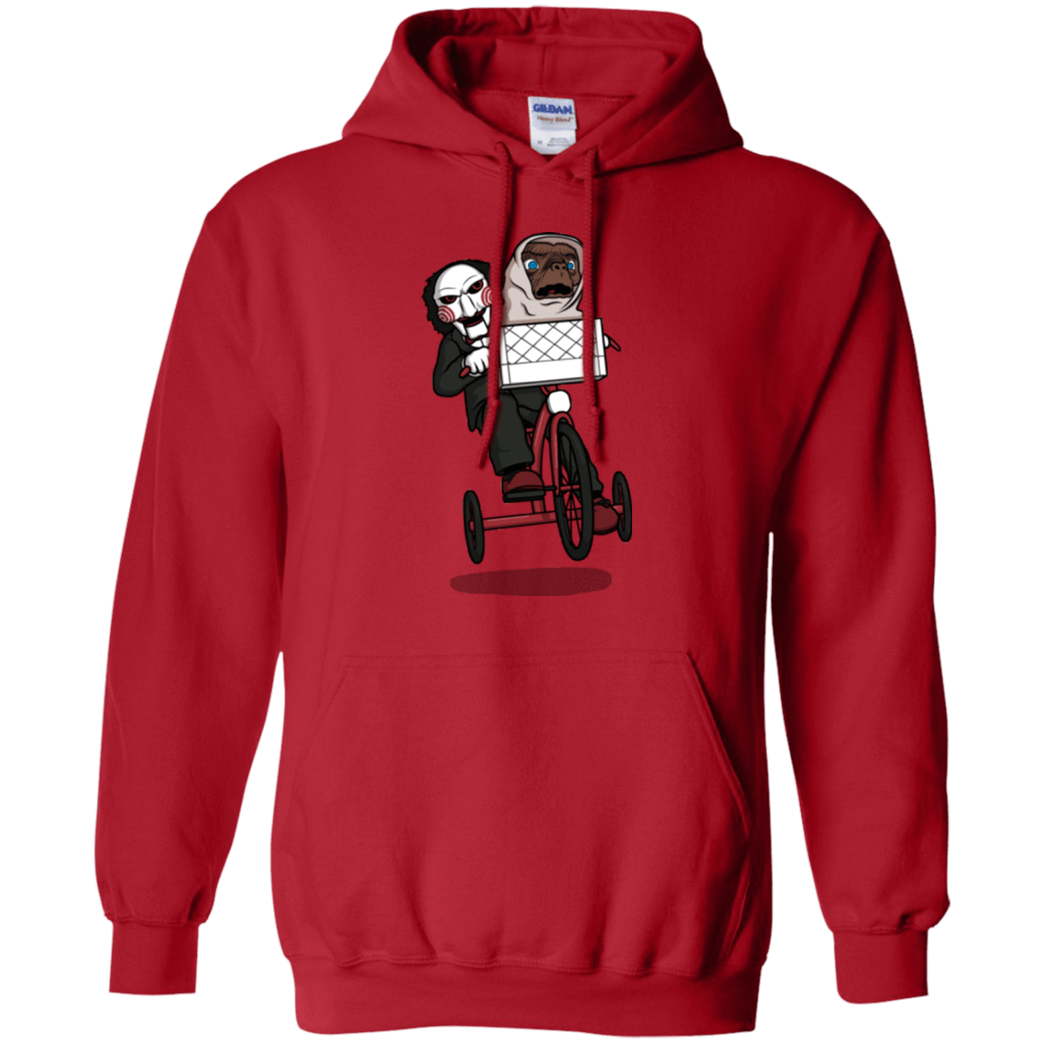 Sweatshirts Red / Small The Extra Terrifying Pullover Hoodie