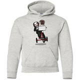 Sweatshirts Ash / YS The Extra Terrifying Youth Hoodie