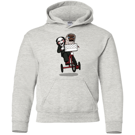 Sweatshirts Ash / YS The Extra Terrifying Youth Hoodie