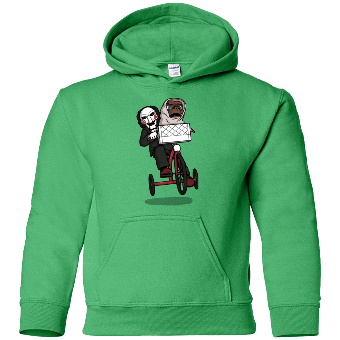 Sweatshirts Irish Green / YS The Extra Terrifying Youth Hoodie