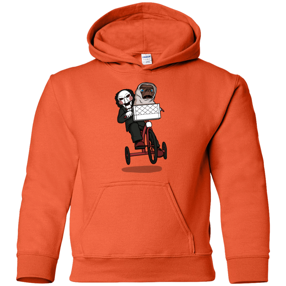 Sweatshirts Orange / YS The Extra Terrifying Youth Hoodie