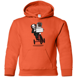 Sweatshirts Orange / YS The Extra Terrifying Youth Hoodie