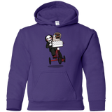 Sweatshirts Purple / YS The Extra Terrifying Youth Hoodie