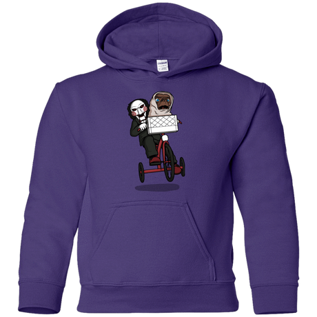 Sweatshirts Purple / YS The Extra Terrifying Youth Hoodie