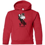 Sweatshirts Red / YS The Extra Terrifying Youth Hoodie