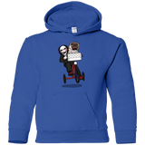 Sweatshirts Royal / YS The Extra Terrifying Youth Hoodie