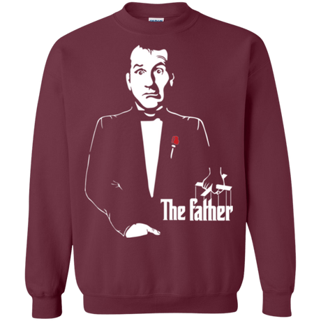 Sweatshirts Maroon / Small The Father Crewneck Sweatshirt