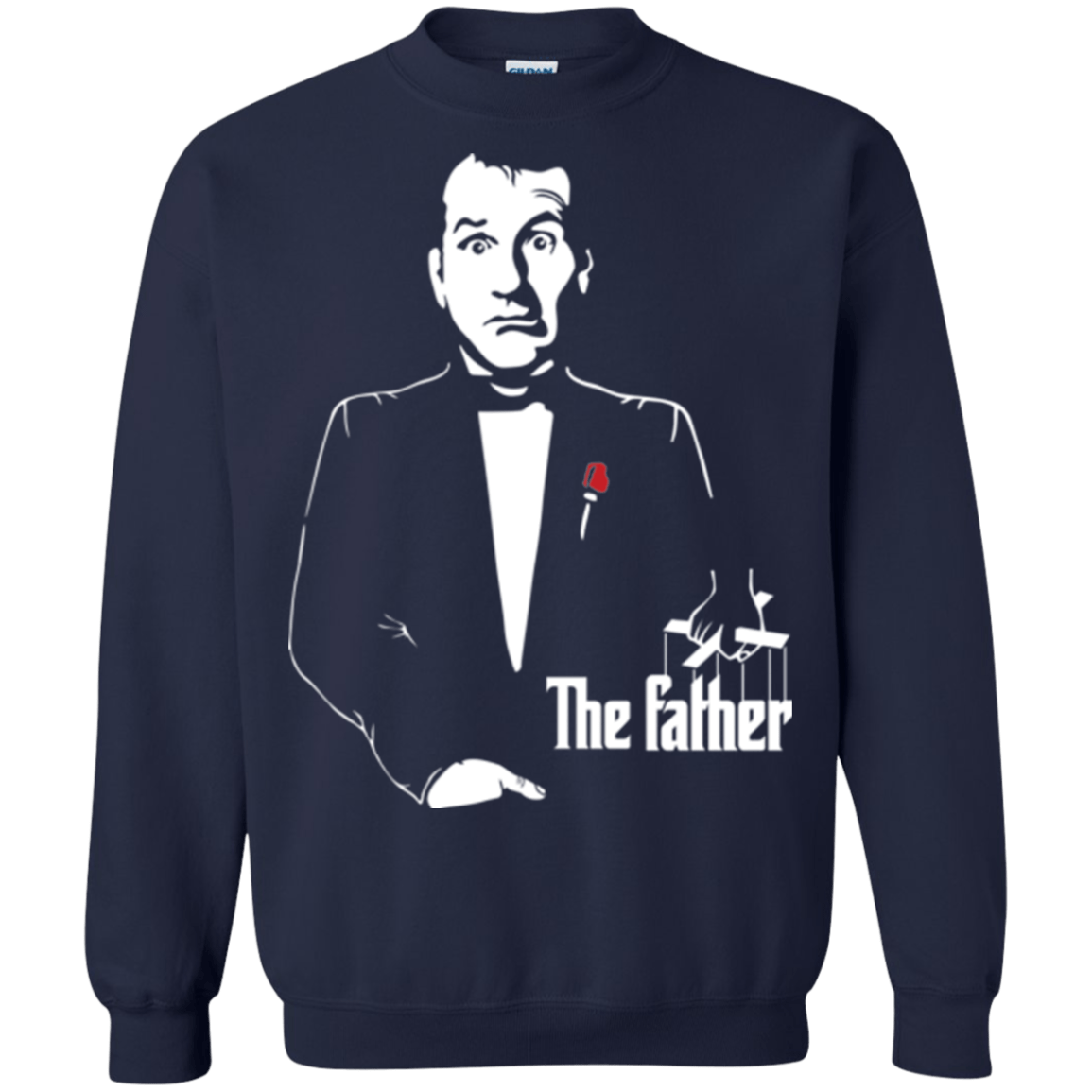 Sweatshirts Navy / Small The Father Crewneck Sweatshirt