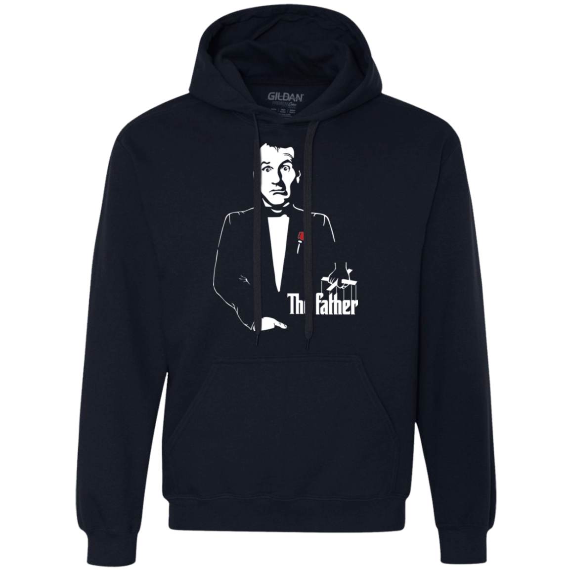 Sweatshirts Navy / Small The Father Premium Fleece Hoodie