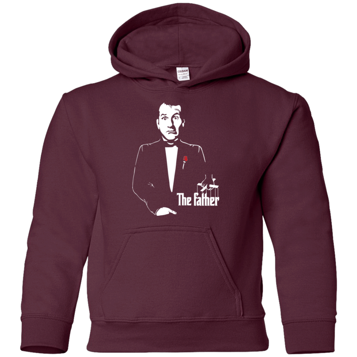 Sweatshirts Maroon / YS The Father Youth Hoodie
