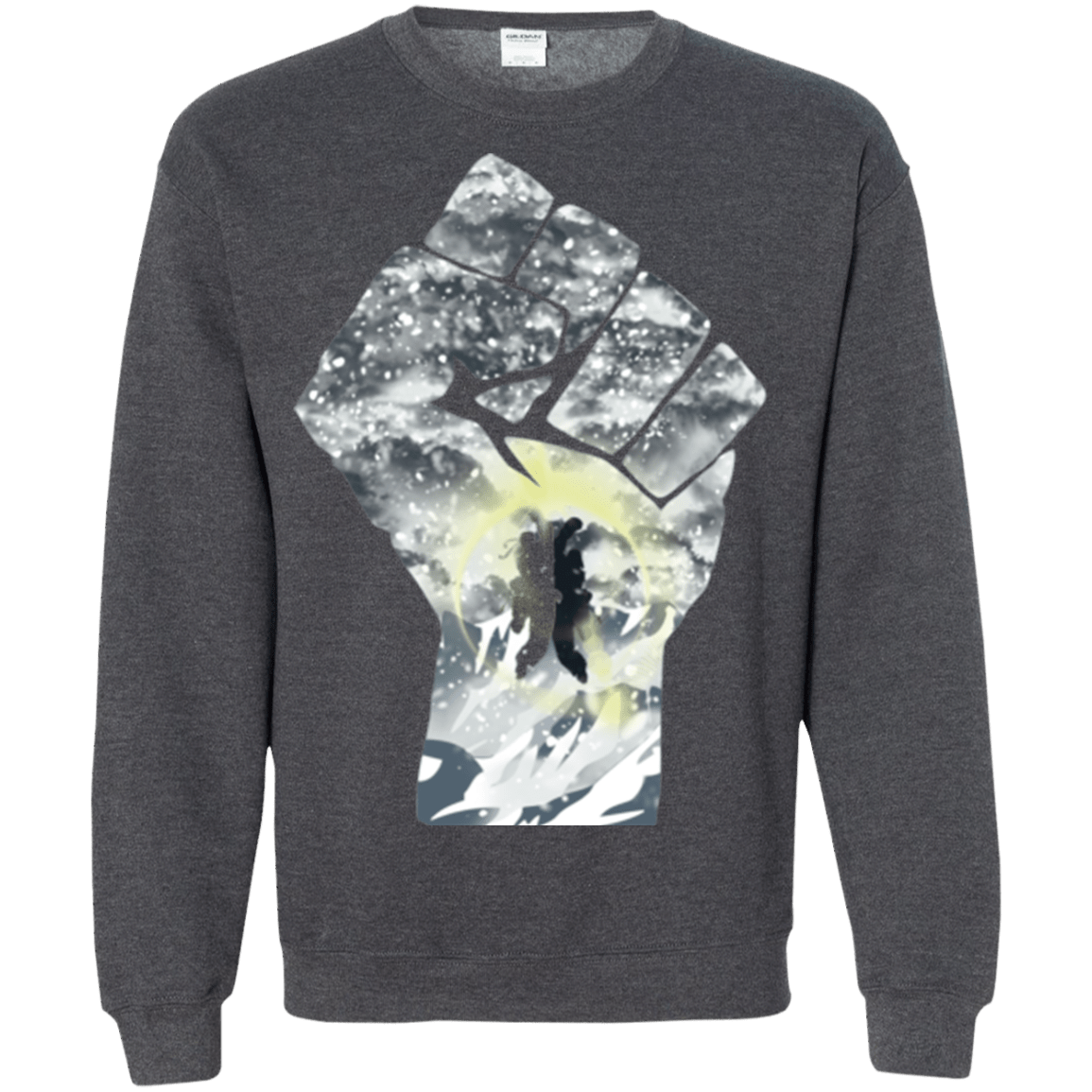 Sweatshirts Dark Heather / Small The Fighters Crewneck Sweatshirt
