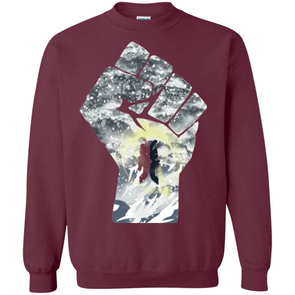 Sweatshirts Maroon / Small The Fighters Crewneck Sweatshirt