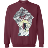 Sweatshirts Maroon / Small The Fighters Crewneck Sweatshirt