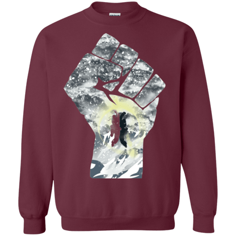 Sweatshirts Maroon / Small The Fighters Crewneck Sweatshirt