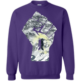 Sweatshirts Purple / Small The Fighters Crewneck Sweatshirt