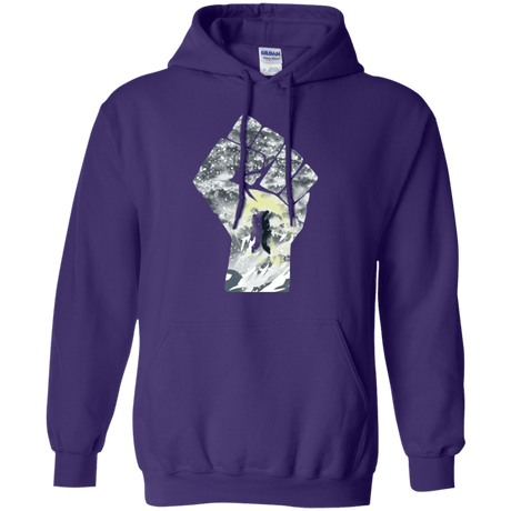 Sweatshirts Purple / Small The Fighters Pullover Hoodie