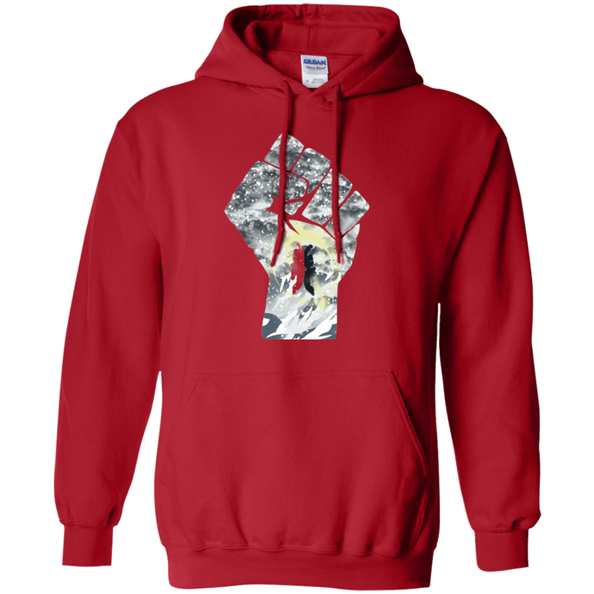 Sweatshirts Red / Small The Fighters Pullover Hoodie
