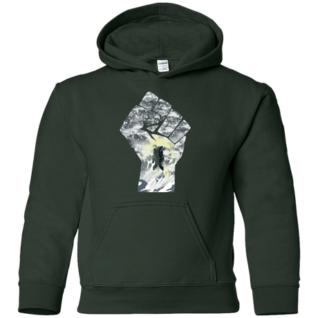 Sweatshirts Forest Green / YS The Fighters Youth Hoodie