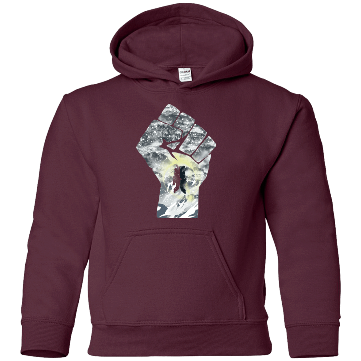 Sweatshirts Maroon / YS The Fighters Youth Hoodie