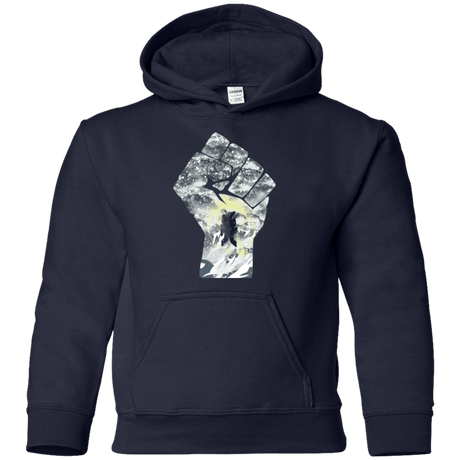 Sweatshirts Navy / YS The Fighters Youth Hoodie