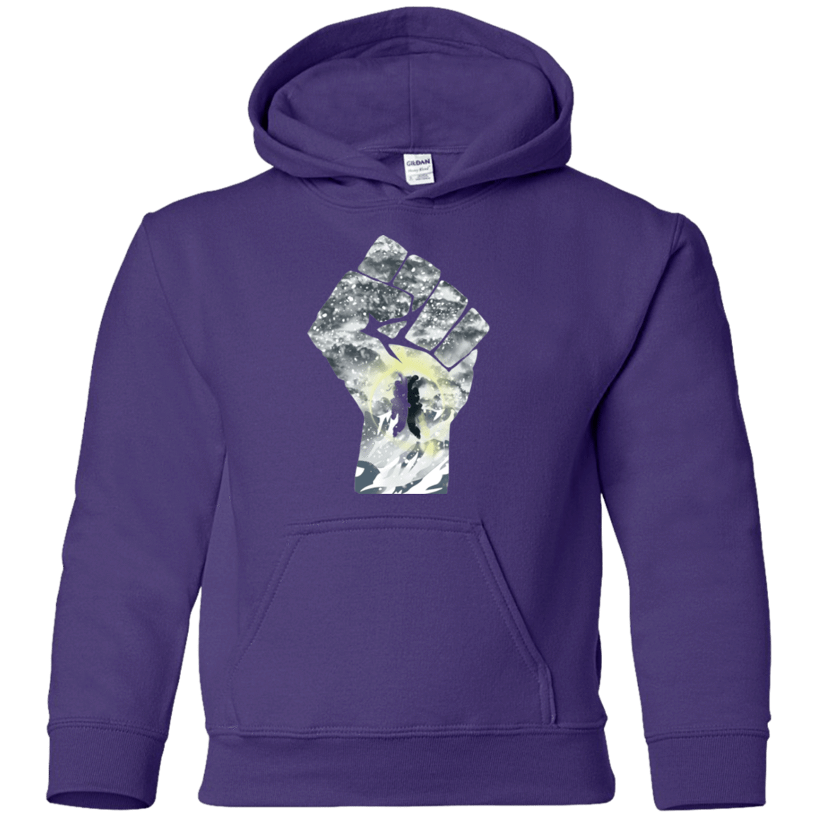 Sweatshirts Purple / YS The Fighters Youth Hoodie