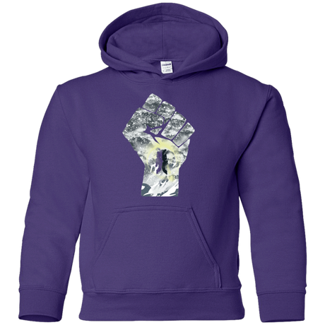 Sweatshirts Purple / YS The Fighters Youth Hoodie
