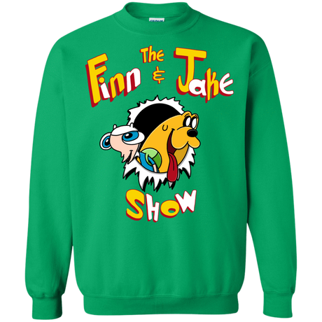 Sweatshirts Irish Green / S The Finn and Jake Show Crewneck Sweatshirt