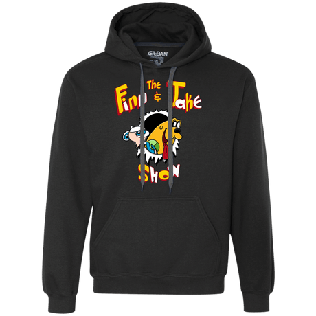 Sweatshirts Black / S The Finn and Jake Show Premium Fleece Hoodie
