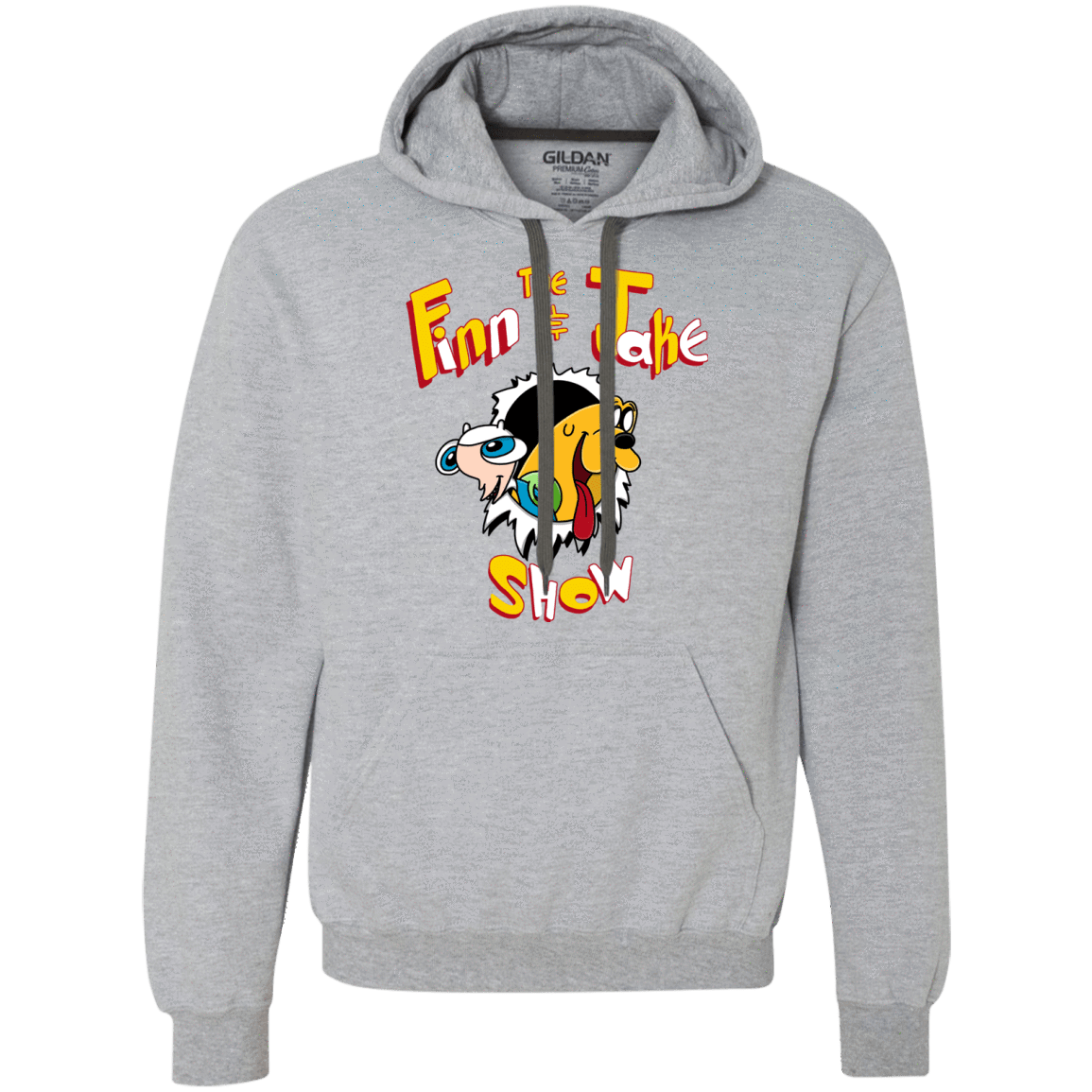 Sweatshirts Sport Grey / S The Finn and Jake Show Premium Fleece Hoodie