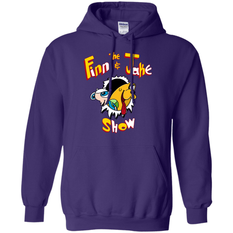 Sweatshirts Purple / S The Finn and Jake Show Pullover Hoodie