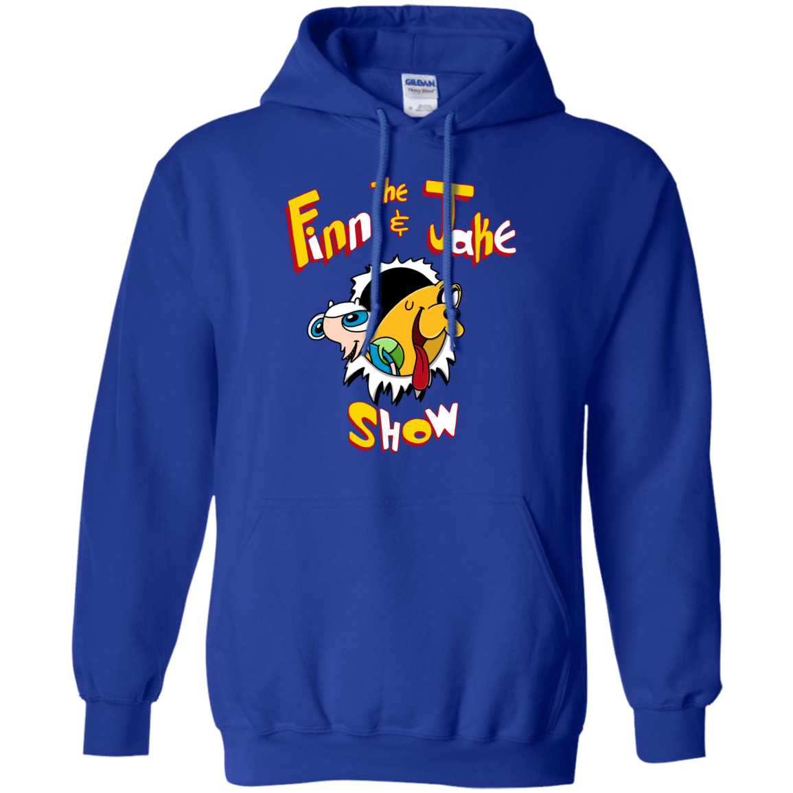 Sweatshirts Royal / S The Finn and Jake Show Pullover Hoodie