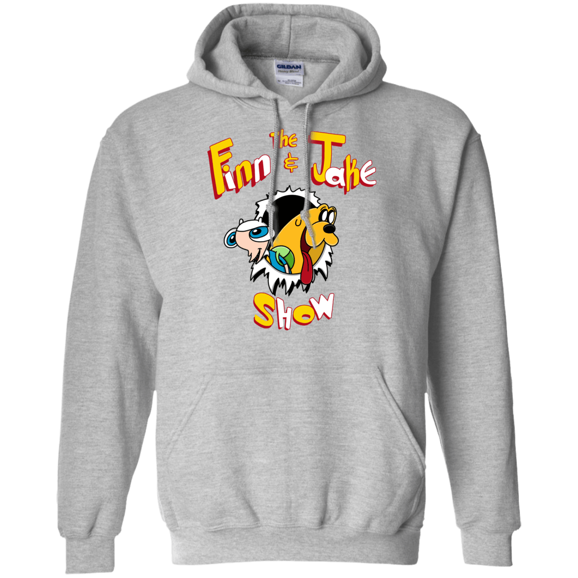 Sweatshirts Sport Grey / S The Finn and Jake Show Pullover Hoodie