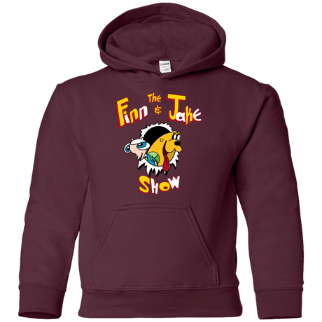 The Finn and Jake Show Youth Hoodie