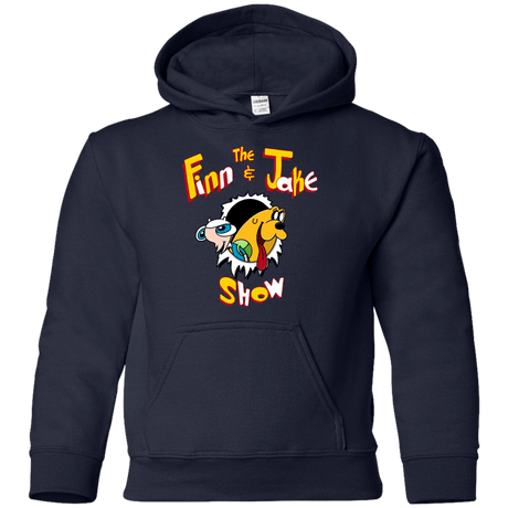 The Finn and Jake Show Youth Hoodie