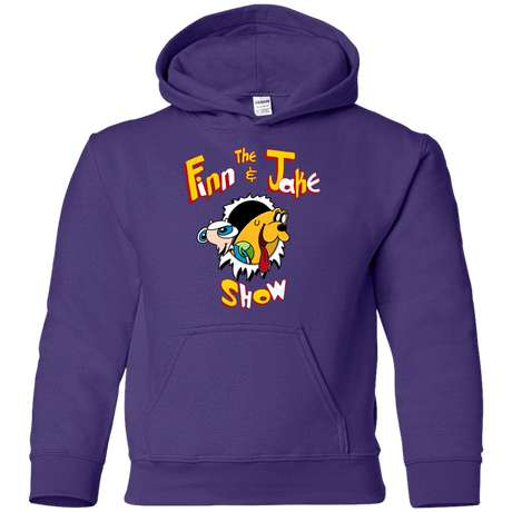 The Finn and Jake Show Youth Hoodie