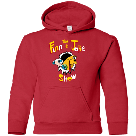 The Finn and Jake Show Youth Hoodie