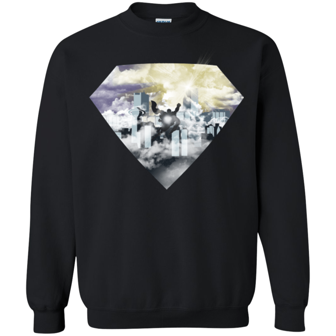 Sweatshirts Black / Small The First Hero Crewneck Sweatshirt