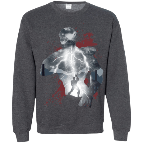 Sweatshirts Dark Heather / Small The Fist Crewneck Sweatshirt