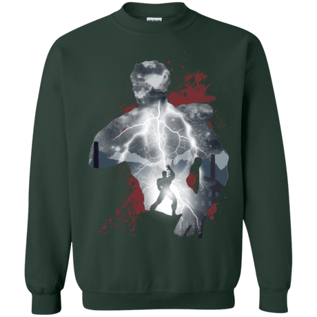 Sweatshirts Forest Green / Small The Fist Crewneck Sweatshirt