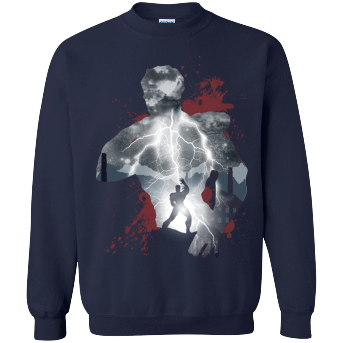 Sweatshirts Navy / Small The Fist Crewneck Sweatshirt