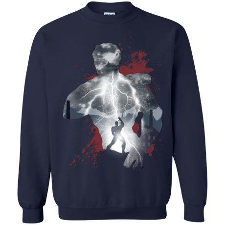 Sweatshirts Navy / Small The Fist Crewneck Sweatshirt