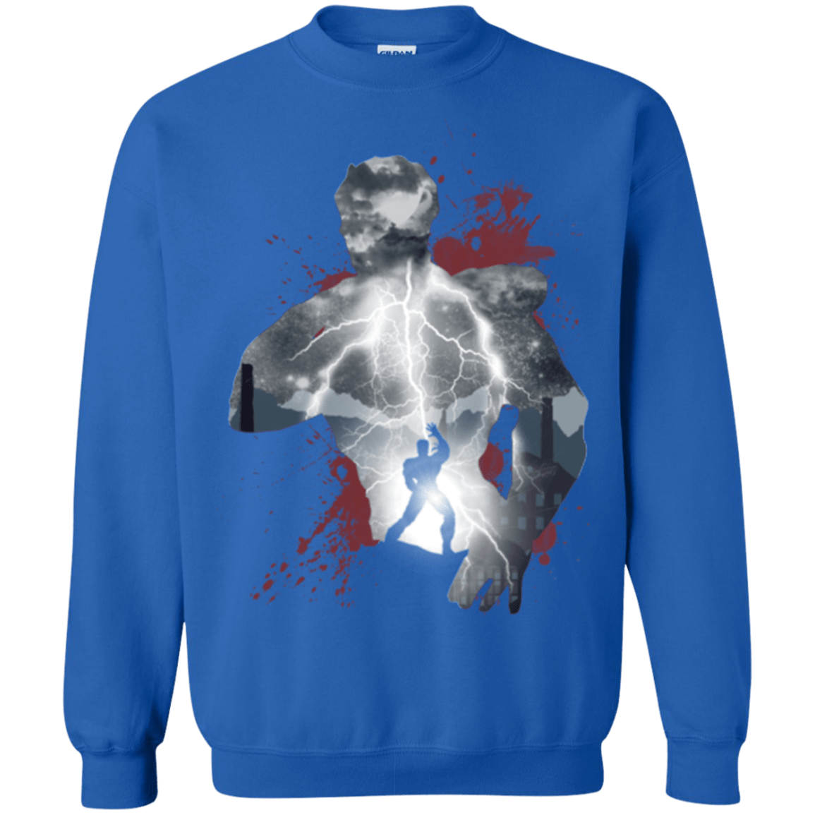 Sweatshirts Royal / Small The Fist Crewneck Sweatshirt